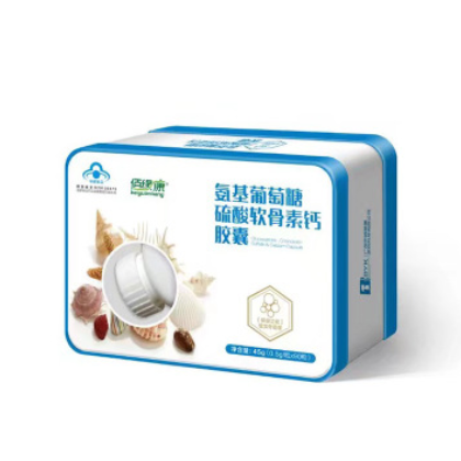 佰缘康氨基葡萄糖硫酸软骨素钙胶囊骨密度护关节软骨中老年人补钙图1