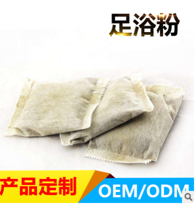 6*8袋装薰衣草香味生姜足浴粉 男女通用大众浴池足浴粉贴牌图1