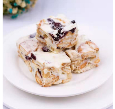 秒杀雪花酥代工小零食饼干棒OEM【蔓越莓口味和抹茶口味】图1