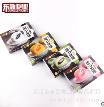 现货供应 食滋源流心麻薯糯米糍 熟粉糕点 4种口味可选 休闲零食图3
