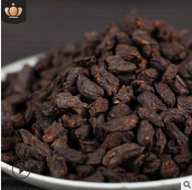 批发 云南普洱茶 茶化石2号 散茶 熟茶 茶头 勐海 春茶 茶叶 糯香图2