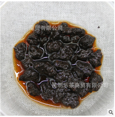 厂家直销 批发 云南普洱茶 茶化石 碎银子 2号 糯香沱 散茶 熟茶图3