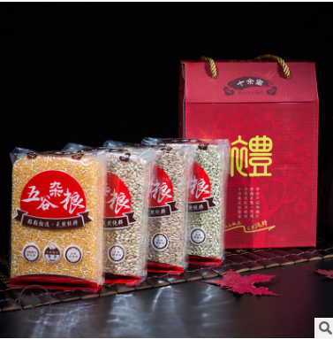 五谷杂粮 春节礼品 婚庆礼品 伴手礼 五谷杂粮礼盒 春节团购礼盒图3
