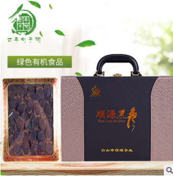 吉林特产黑参片礼盒150g长白山切片均匀微苦回甘厂家直销送礼礼盒图2