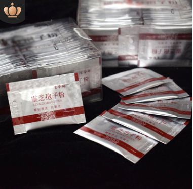 长白山椴木富硒灵芝孢子粉破壁100g 便携小袋1克装孢子粉大货批发