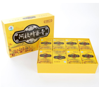山东东阿镇树德堂阿胶蜂蜜膏70ml*8瓶礼盒 阿胶生产厂家图3