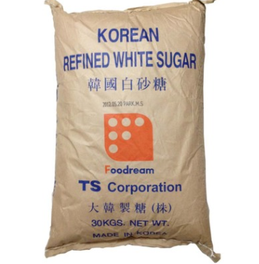 供应韩国幼砂糖 韩国白砂糖 TS白砂糖/进口砂糖（1*30KG）