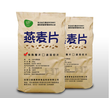 即食大片燕麦片25KG大包装纯燕麦早餐麦片食品原料厂家直销批发