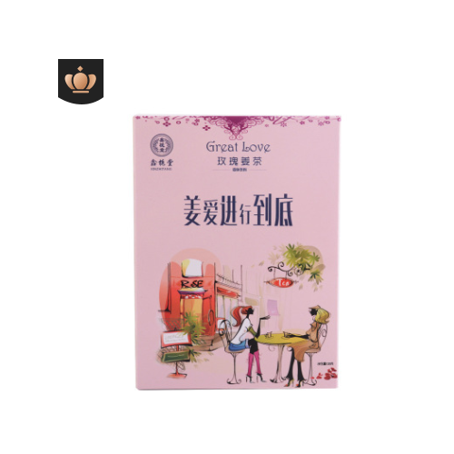 玫瑰红糖姜茶120g 大姨妈姜茶 红糖红枣姜茶颗粒OEM代工一件代发