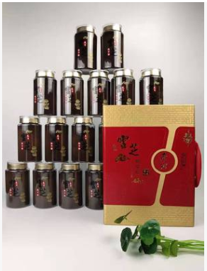 东北特产长白山灵芝孢子粉赤灵芝孢子粉头道250g自产自销图2