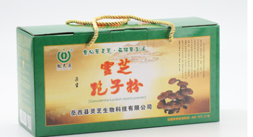 徽灵岳大别山特产灵芝孢子粉冲剂 节日送礼中老年人赤芝孢子粉图3