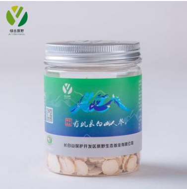 长白山人参 罐装有机白参片 （50g）