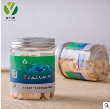 长白山人参 罐装有机白参片 （50g）图2