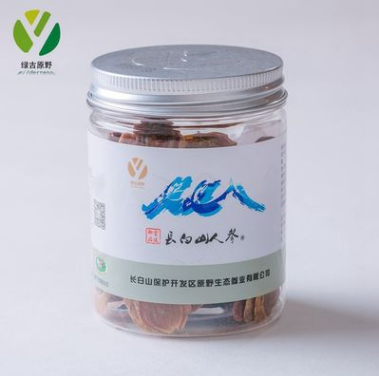 长白山人参 罐装红参片 (75g)