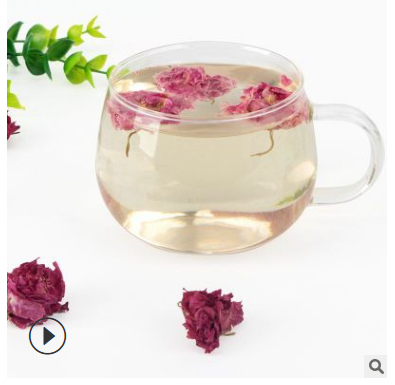 花茶 玫瑰花茶礼盒装 灌装花茶 花草茶 玫瑰花茶罐装 平阴玫瑰50g图2