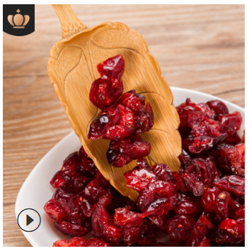蔓越莓干批发 暗红四分之一切片 烘焙原料 每日坚果原料
