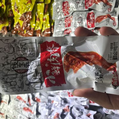 钱家香老卤鸭爪全系列 江浙沪皖包邮 5斤整箱批发 鲜卤鸭掌图2