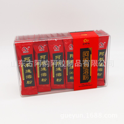 现货供应古阿韵阿胶速溶粉 200克盒装阿胶速溶粉 阿胶粉图3