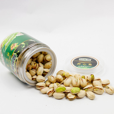 开口大颗粒开心果批发 罐装休闲零食批发坚果炒货一件代发 品源趣图3