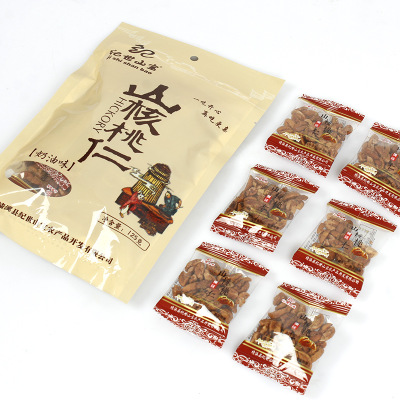 厂家直销坚果零食山核桃仁 奶油味山核桃仁 125g袋装山核桃仁批发图2