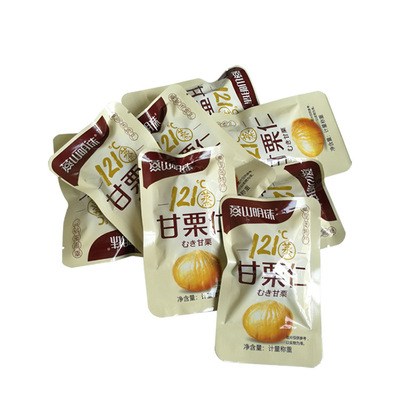 燕山明珠 迁西板栗仁 散装 称重 小袋 3-4颗/袋 2.5公斤/箱图2