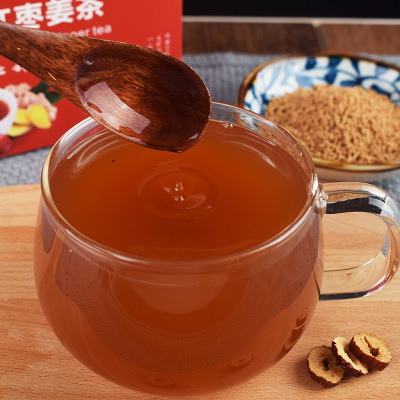 速溶红糖姜茶 颗粒红枣姜茶女性黑糖姜茶固体饮料OEM贴牌代加图3