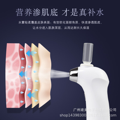 纳米注氧仪家用补水喷雾机面部便携式充电式手持水氧仪美容小仪器图3