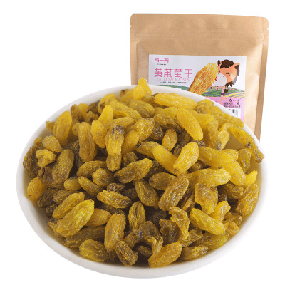 马一芳树上黄葡萄干500g新疆吐鲁番特产非特级超大免洗即食葡萄干图2