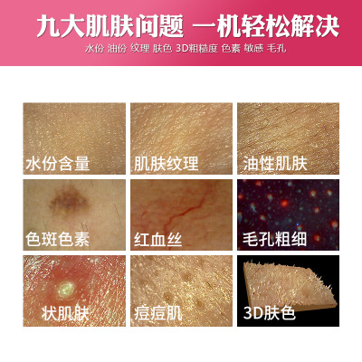皮肤检测仪美容院皮肤测试仪3d智能肌肤解码仪三光谱分析韩国魔镜图2