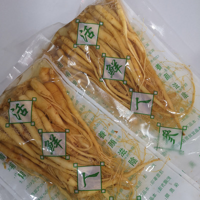 东北特产白皮保鲜参 长白山密封保鲜人参 250克泡酒参工厂直销 一件代发图2
