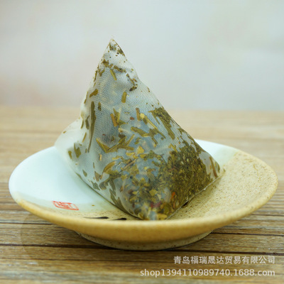 茉莉毛尖花茶 绿妍三角袋泡茶包奶盖茶水果茶专用茉莉绿茶OEM定制图3