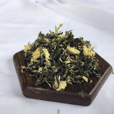 2019年新茶 尔玛红飘雪 四川茉莉花茶 散装图2