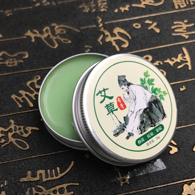 艾草精油驱蚊清凉艾草膏 艾草香膏艾灸伴侣野生艾草香膏 厂家直销图3
