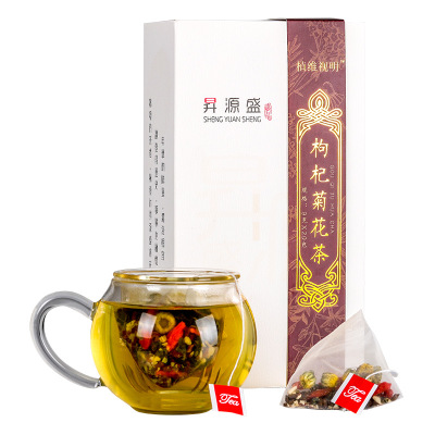 菊花决明子茶枸杞菊花茶桑叶茶厂家三角包OEM贴牌代加工花茶