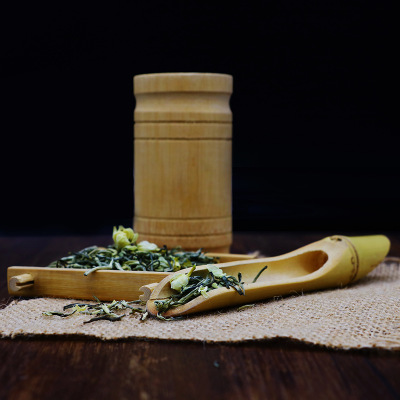 广西茉莉花茶2020新茶花茶浓香碧潭飘雪特级茶叶散装罐装一件代发图3