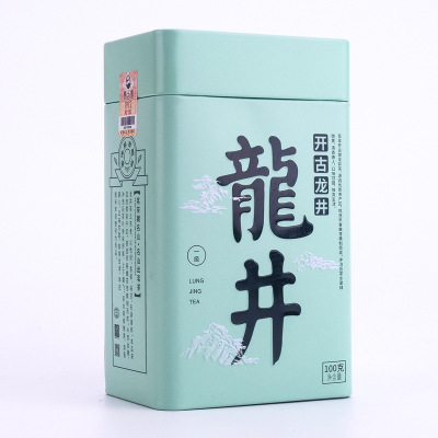 龙井罐装开古龙井茶2019新茶一级绿茶春茶散茶厂家批发一件代发图1