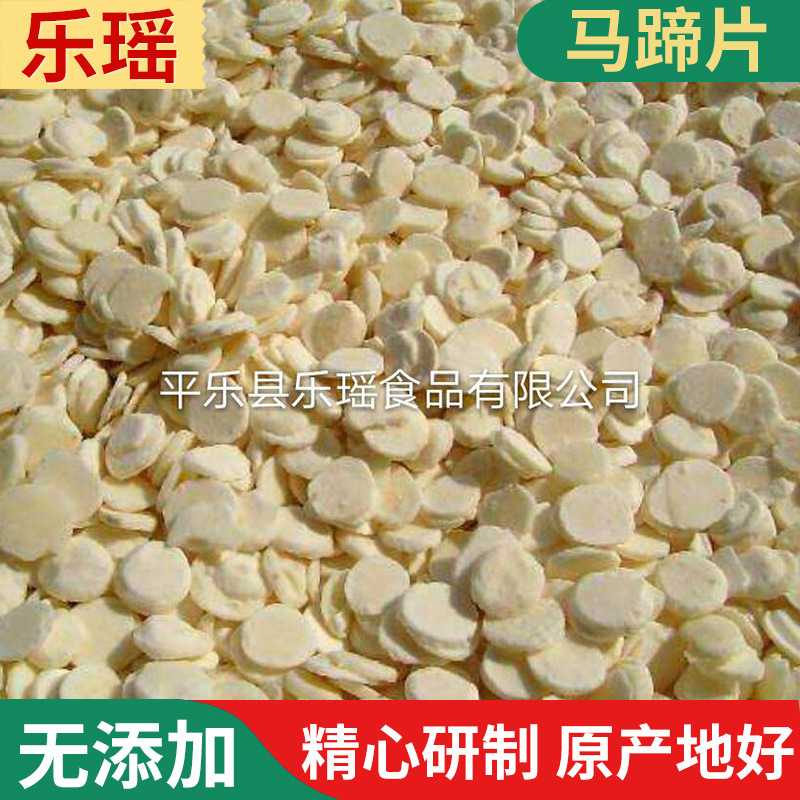 脱水马蹄片 现挖荸荠干 糕点淀粉批发桂林特产荸荠片图1