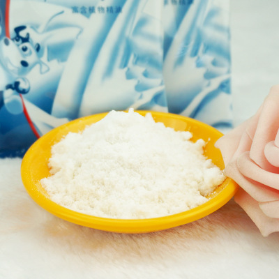 御悦堂袋装牛奶沐浴盐搓脚盐足浴泡脚药水搓澡香奶浴用品批发图2
