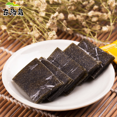 直销休闲零食海味 软糯Q弹海带糕小包装即食海带小零食可贴标图2