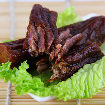 厂家直销内蒙特产风干牛肉干208g即食原味香辣牛肉休闲牛肉零食图3