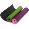 tpe单双色体位线6mm瑜伽垫无味防滑健身垫平板支撑瑜伽垫厂家
