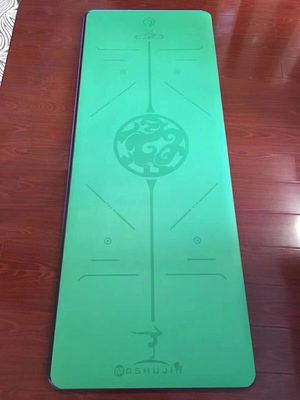 工厂定制天然橡胶瑜伽垫PU防滑土豪瑜珈垫橡胶健身垫加厚加宽