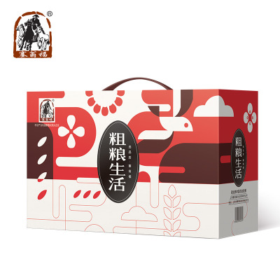 塞翁福粗粮生活礼盒8袋装3200克五谷杂粮组合礼品装营养早餐 送礼图2