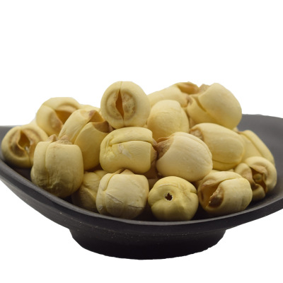 批发广昌莲子干货500g 八宝粥原料 手工去芯白莲子散装图3