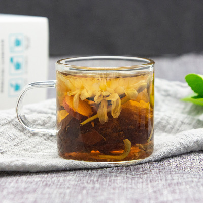 胖大海菊花茶 金银花甘草组合花茶花草养生茶代加工图3