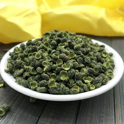 九叶青花椒粒青麻椒藤椒 川椒干香料青干花椒无秆无刺麻椒散装图3