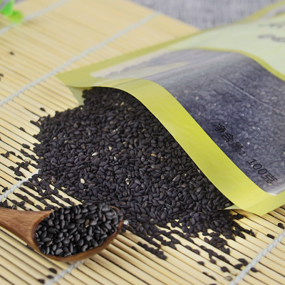 熟黑芝麻100g农家新鲜黑芝麻现炒干吃即食厂家直销可批发定制OEM图3