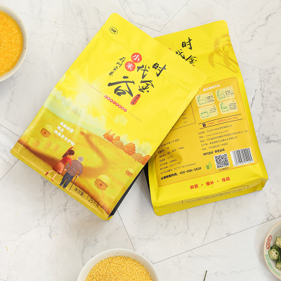 黄小米批发食品小米粥农家月子米五谷杂粮食用小米中秋礼品小米图3