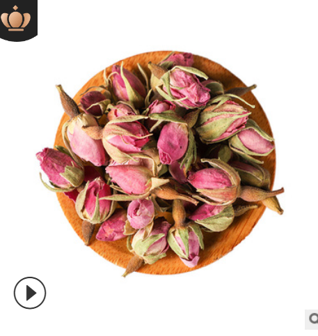 玫瑰花茶 平阴玫瑰 无硫花草茶重瓣玫瑰花冠图3