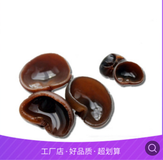 农产品老鼠耳小小无根黑木耳干货土特产秋耳精选云耳口感软Q图2